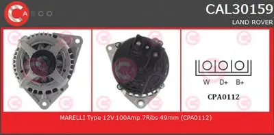 Генератор GENUINE SERIES CASCO купить