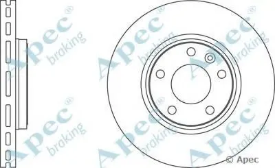 Тормозной диск APEC braking купить