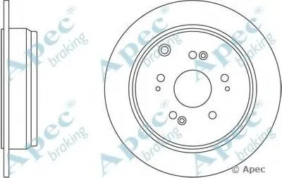 Тормозной диск APEC braking купить