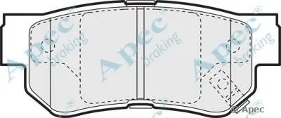 Комплект тормозных колодок, дисковый тормоз APEC braking купить