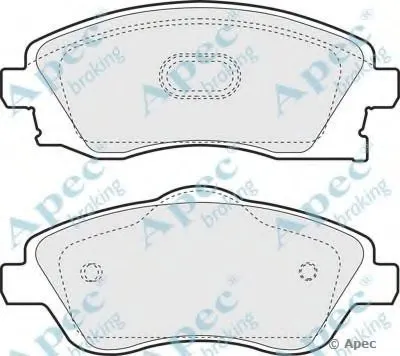 Комплект тормозных колодок, дисковый тормоз APEC braking купить