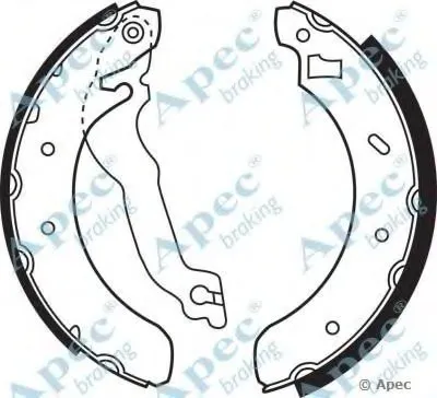 Тормозные колодки APEC braking купить