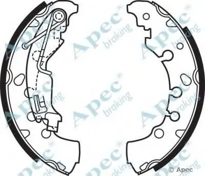 Тормозные колодки APEC braking купить
