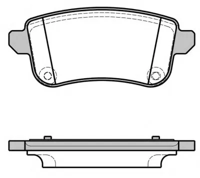 Комплект тормозных колодок, дисковый тормоз