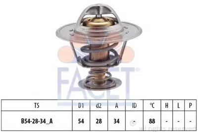 Термостат, охлаждающая жидкость FACET купить