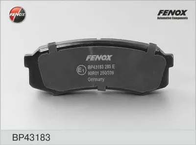 Комплект тормозных колодок, дисковый тормоз FENOX купить