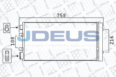 Конденсатор, кондиционер JDEUS купить