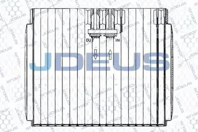 Испаритель, кондиционер JDEUS купить