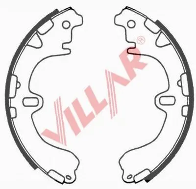 Комплект тормозных колодок VILLAR купить
