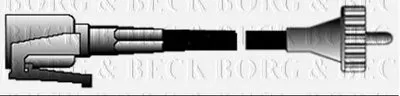 Тросик спидометра BORG & BECK купить