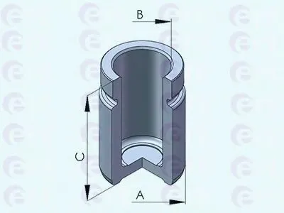 Поршень, корпус скобы тормоза ERT купить