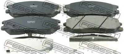 Комплект тормозных колодок, дисковый тормоз FEBEST купить