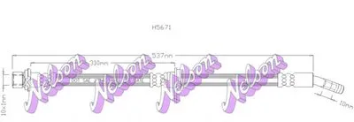 Тормозной шланг BROVEX-NELSON купить