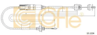 Тросик сцепления COFLE купить