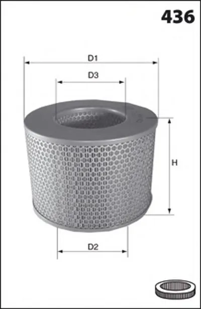 Воздушный фильтр LUCAS FILTERS купить