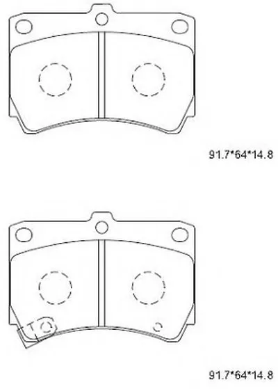 Комплект тормозных колодок, дисковый тормоз ASIMCO купить