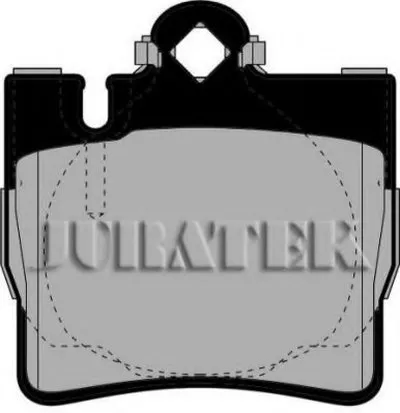 Комплект тормозных колодок, дисковый тормоз JURATEK купить