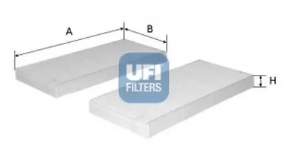 Фильтр, воздух во внутренном пространстве UFI купить