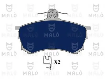 Комплект тормозных колодок, дисковый тормоз MALÒ купить