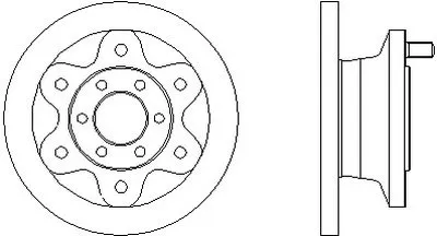 Тормозной диск HELLA купить