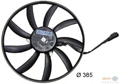 Вентилятор, охлаждение двигателя BEHR HELLA SERVICE купить