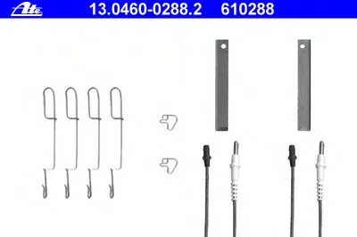 Комплектующие, колодки дискового тормоза ATE купить