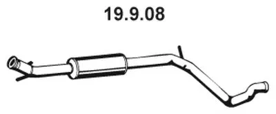 Средний глушитель выхлопных газов EBERSPÄCHER купить