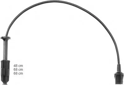 Комплект проводов зажигания BERU купить