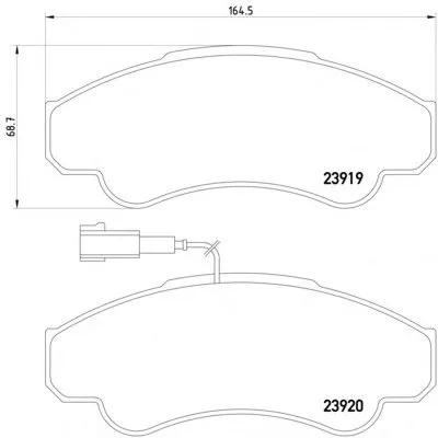 Комплект тормозных колодок, дисковый тормоз HELLA PAGID купить
