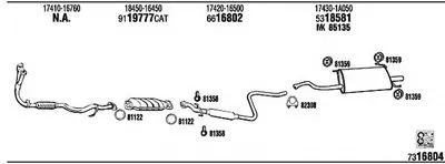 Система выпуска ОГ WALKER купить