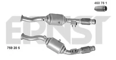 Катализатор для переоборудования Set ERNST купить