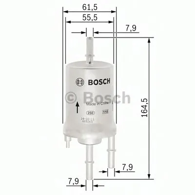 Топливный фильтр BOSCH купить