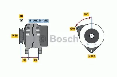 Генератор BOSCH купить