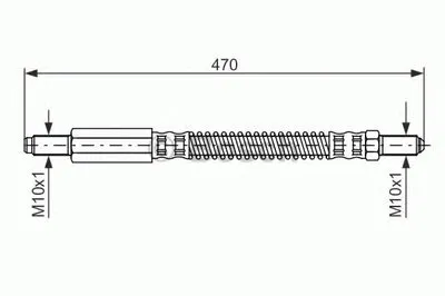 Тормозной шланг BOSCH купить