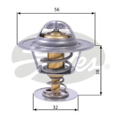 Термостат, охлаждающая жидкость GATES купить