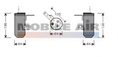 Осушитель, кондиционер VAN WEZEL купить