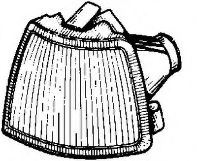 Фонарь указателя поворота VAN WEZEL купить