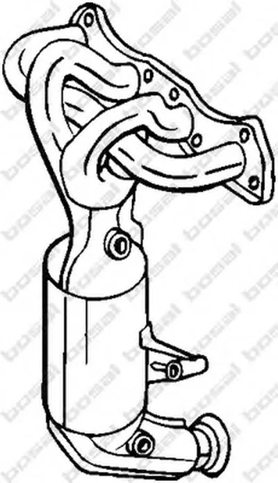 Катализатор для переоборудования BOSAL купить