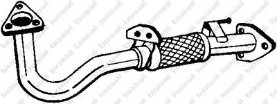 Труба выхлопного газа BOSAL купить