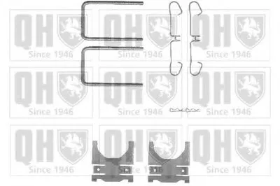 Комплектующие, колодки дискового тормоза QUINTON HAZELL купить