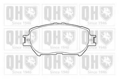 Комплект тормозных колодок, дисковый тормоз QUINTON HAZELL купить