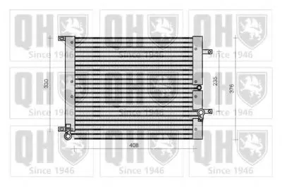 Конденсатор, кондиционер QUINTON HAZELL купить