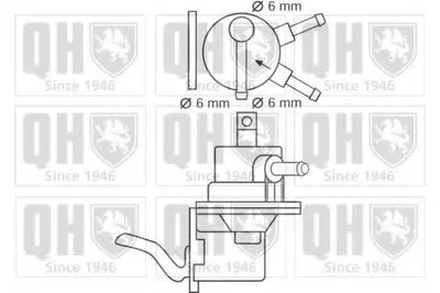 Топливный насос QUINTON HAZELL купить