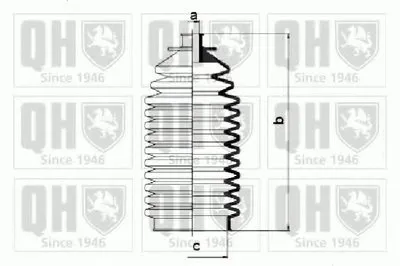 Комплект пылника, рулевое управление QUINTON HAZELL купить