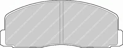 Комплект тормозных колодок, дисковый тормоз PREMIER FERODO купить