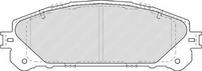 Комплект тормозных колодок, дисковый тормоз PREMIER FERODO купить