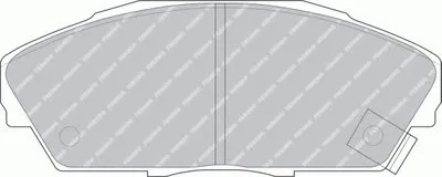 Комплект тормозных колодок, дисковый тормоз PREMIER FERODO купить