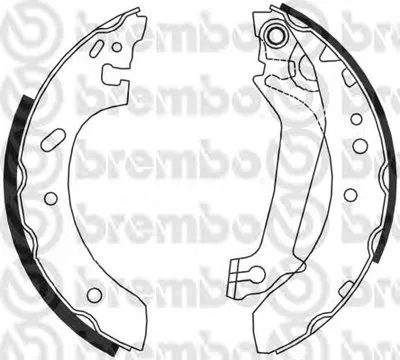 Комплект тормозных колодок BREMBO купить