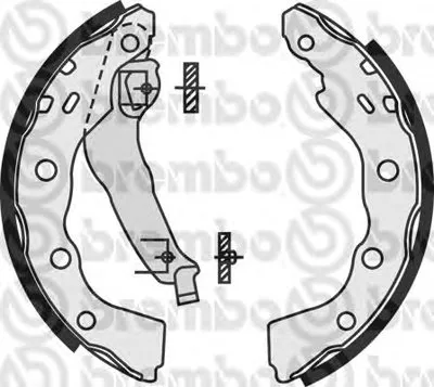 Комплект тормозных колодок BREMBO купить