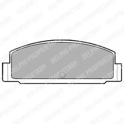 Комплект тормозных колодок, дисковый тормоз DELPHI купить